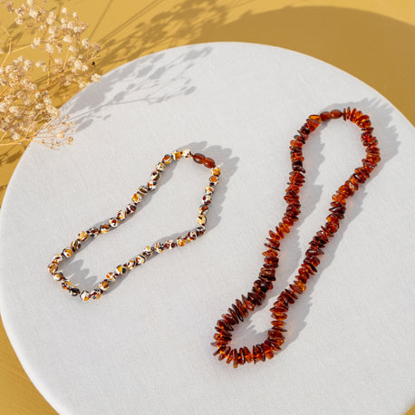 COLLAR DE ADULTO (45cm). Playero Cognac