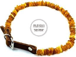 Collar de Ámbar Natural para Mascotas – 20 a 28 cm